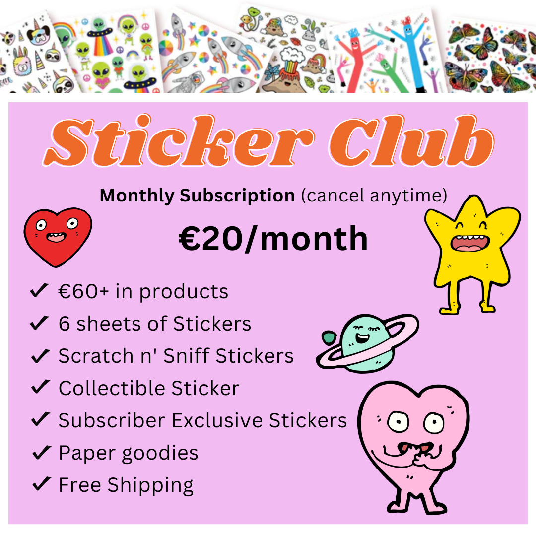 Monthly Sticker Club